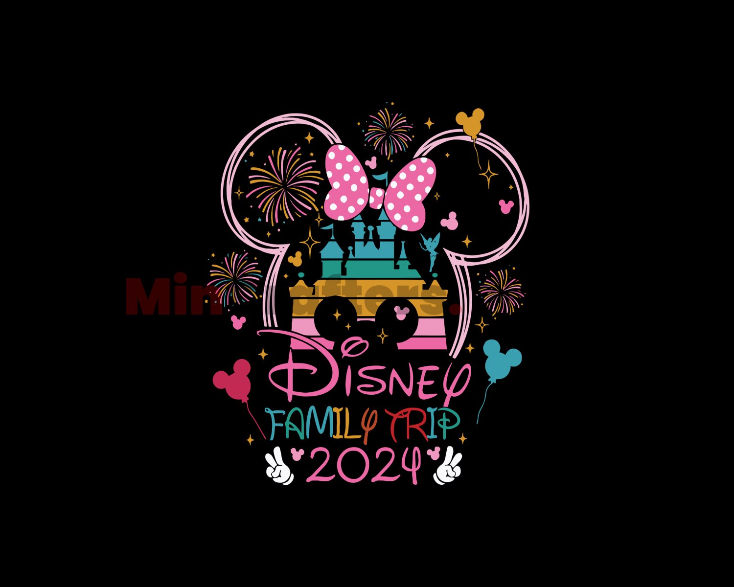 Retro Disney Family Trip 2024 SVG - Inspire Uplift