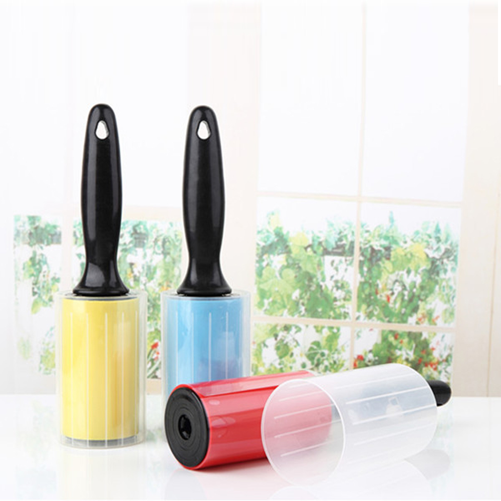 Silicone Dust Lint Wiper Remover, Reusable Sticky Roller For Cleaning Clothes, Cat Dog Hair Clean Brush