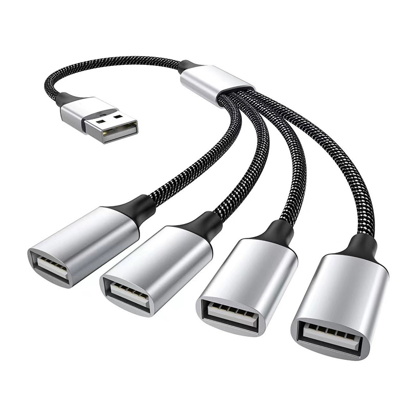 Usb Cable Splitting USB Cable Splitter HUB, OTG Multiple Ports for Phone Charger | Inspire ...