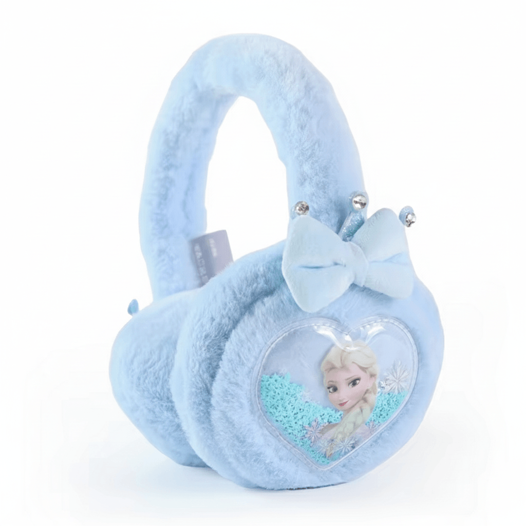 Warm Plush Disney Frozen Elsa Children's Earmcups, Winter Ears and Neck Protection for Girls