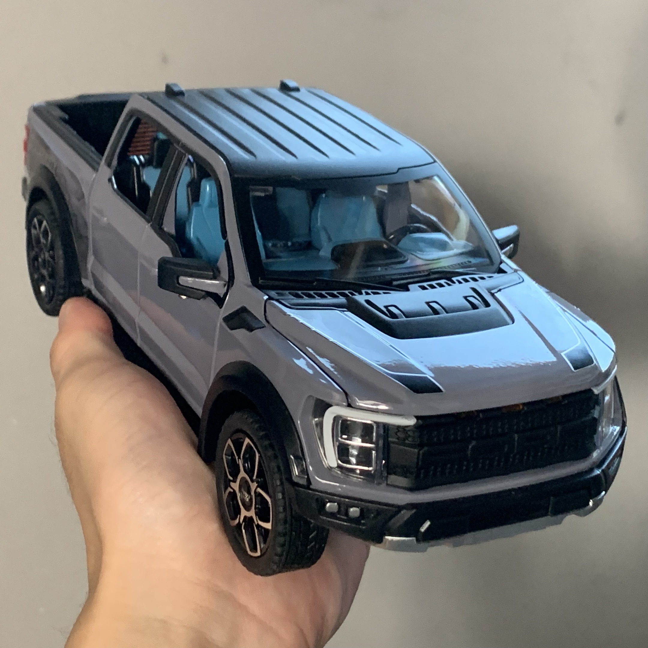 Ford Raptor F150 Toy Car Model with Sound and Light | Inspire Uplift