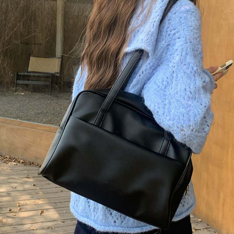 Vintage Underarm Bag, Korean Style Large Capacity Women's Tote, Versatile Autumn New Arrival Shoulder Bag