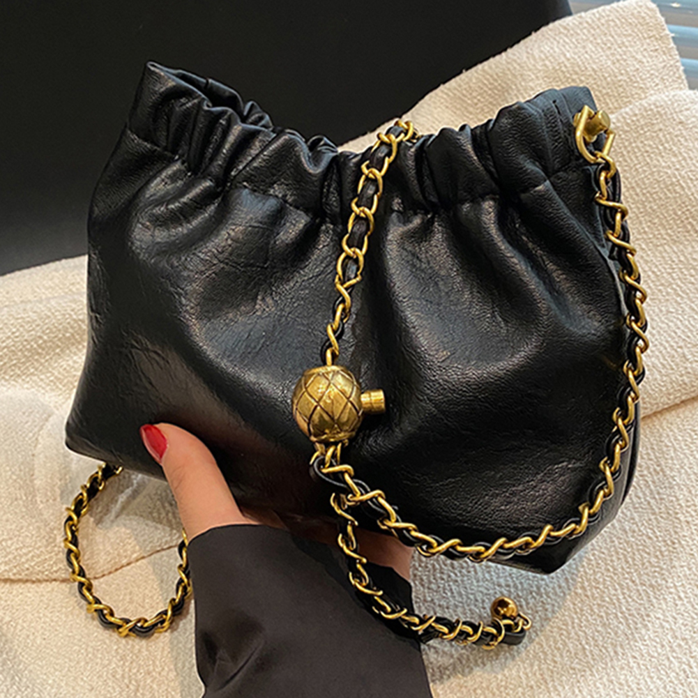 Stylish Women Chain Shoulder Bag, Versatile Crossbody Hobo Tote, Sling Satchel, Casual Girl Purse