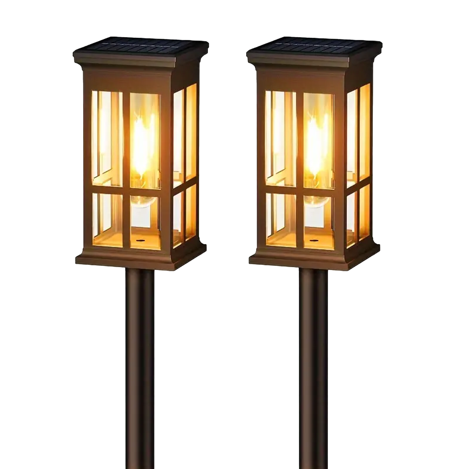 Solar Pathway Lights, Super Bright Outdoor Solar Lights for Patio and Sidewalk