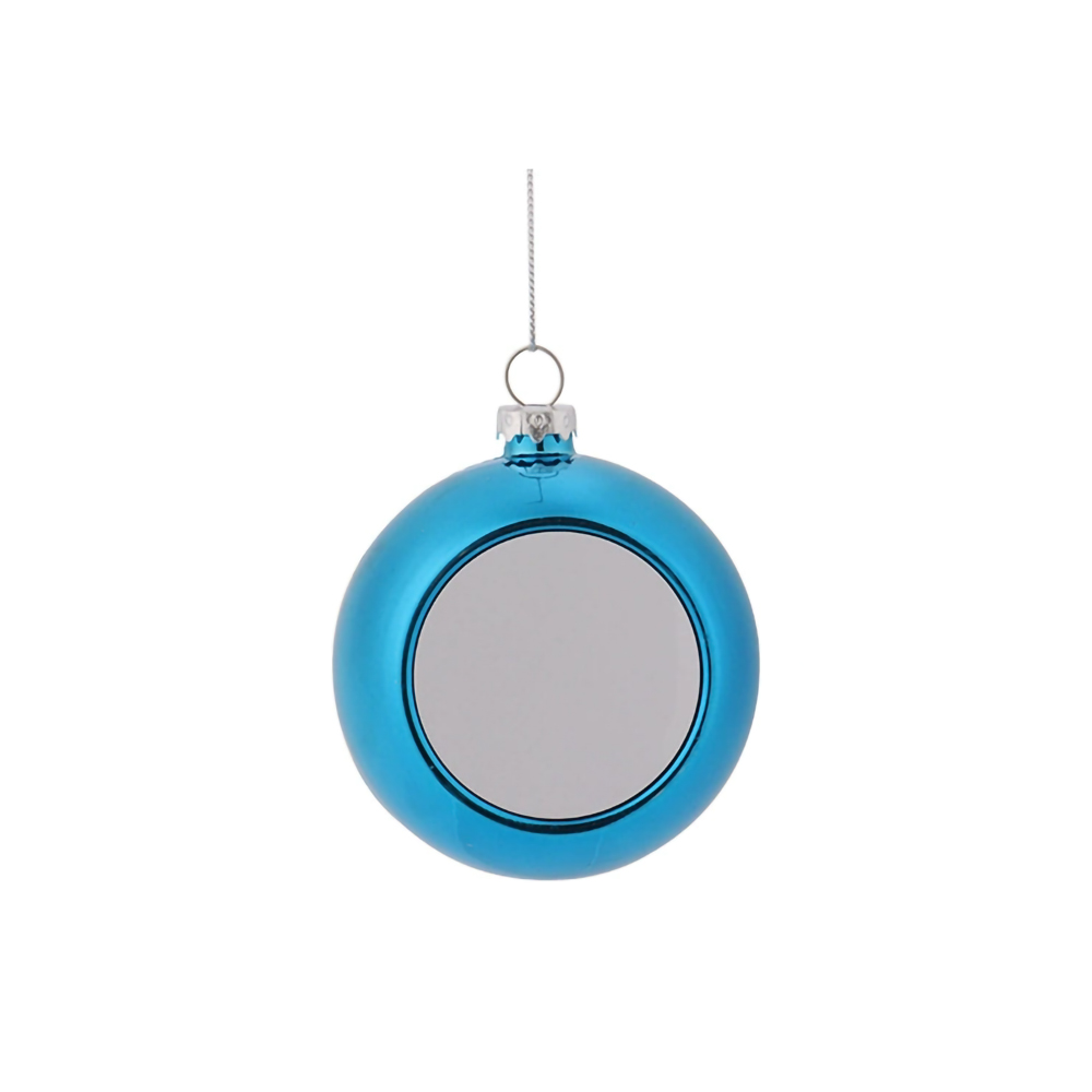 DIY Craft Blank Sublimation Christmas Ball Pendants for Holiday Gifts and Tree Decoration