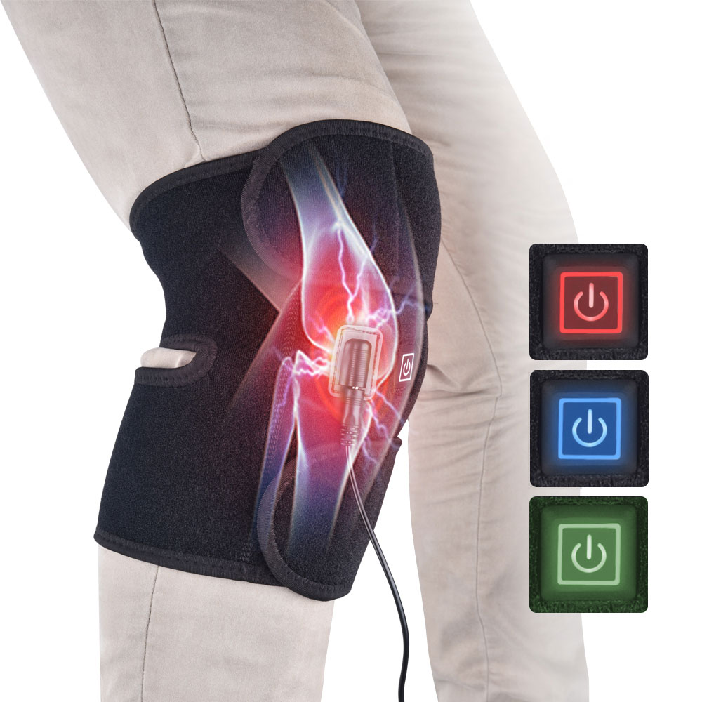 Recovery Infrared Therapy Heating Knee Pad, Electric Leg Massager For Knee Pain Injury, Elbow Shoulder Wrap