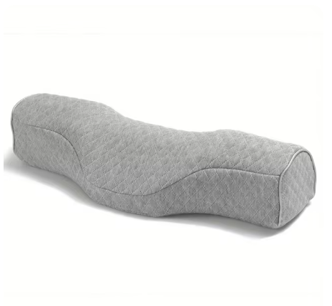 Memory Foam Orthopedic Neck Pillow, Cervical Support, Breathable, Washable Pillow for Comfortable Sleep