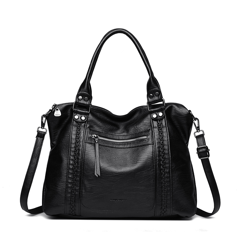 Luxury Genuine Brand Soft Leather Shoulder Crossbody Bags, Women Bags Designer Tote Messenger Bag