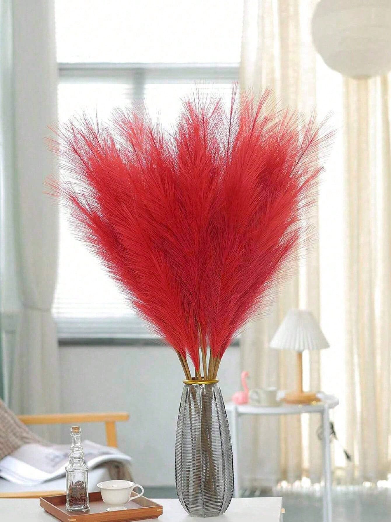 Red Artificial Reeds, Faux Grass for Weddings & Events | Inspire Uplift