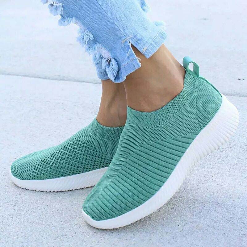 Women Casual Shoes Flat Platform Sneakers, Shoes Fashion Sneakers Women Walking, Sock Chunky Slip On Shoes Woman
