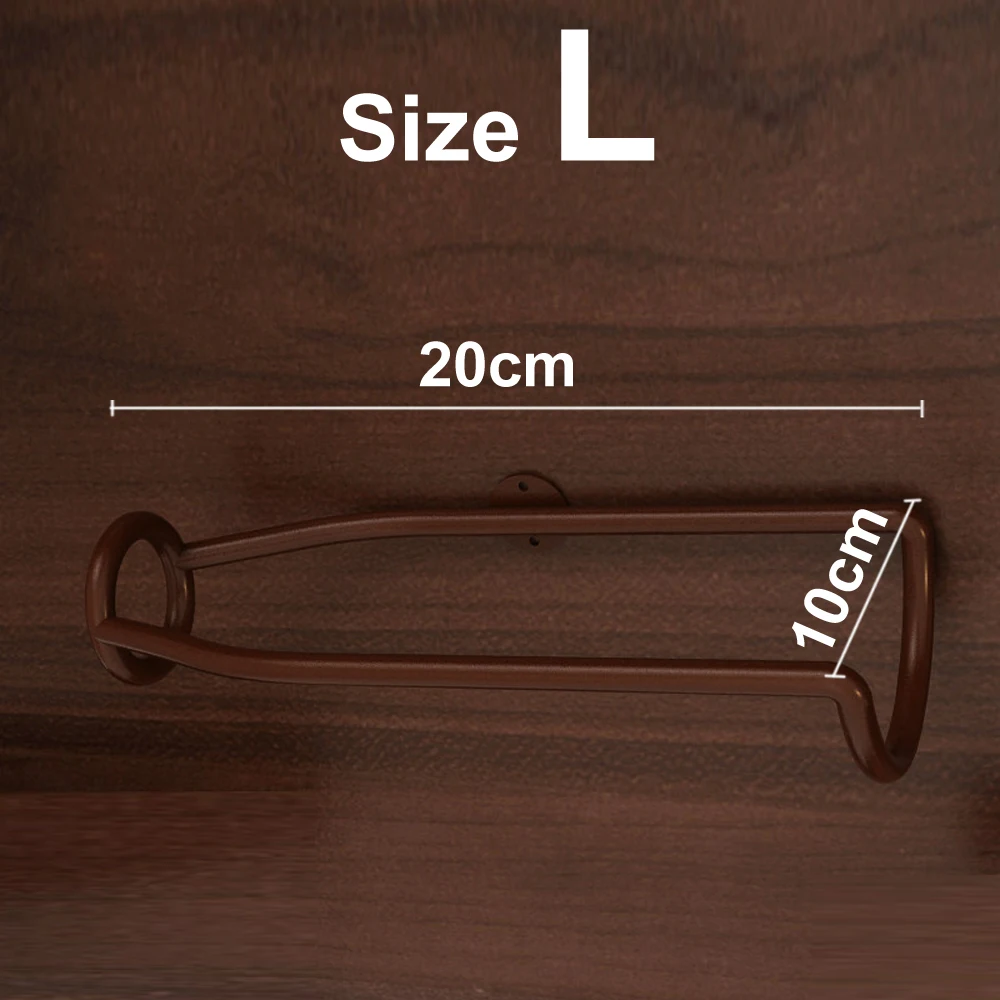 Iron Metal Wall-Mounted Wine Rack Holder, Bar Accessories, Wine Cellar Storage Display for Beer and Champagne
