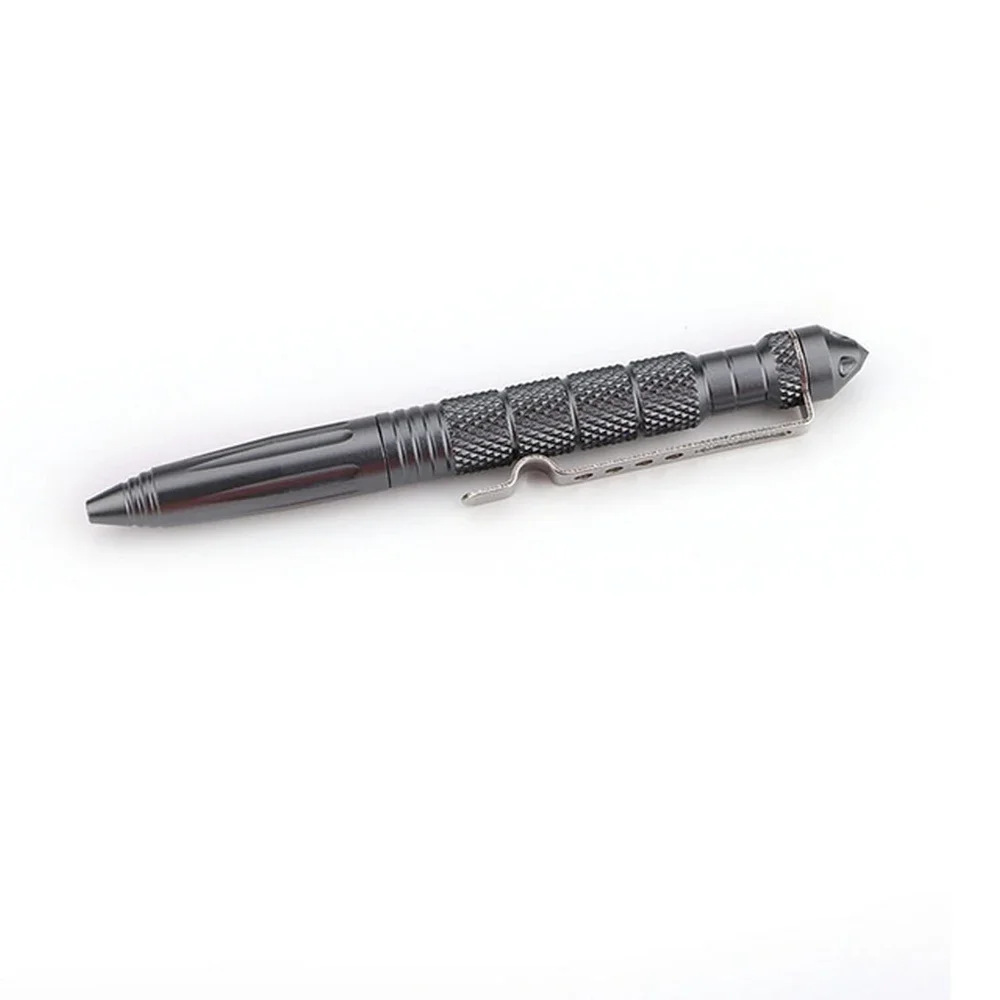Military Tactical Pen, Multifunction Aluminum Alloy Outdoor Survival Tool with Glass Breaker