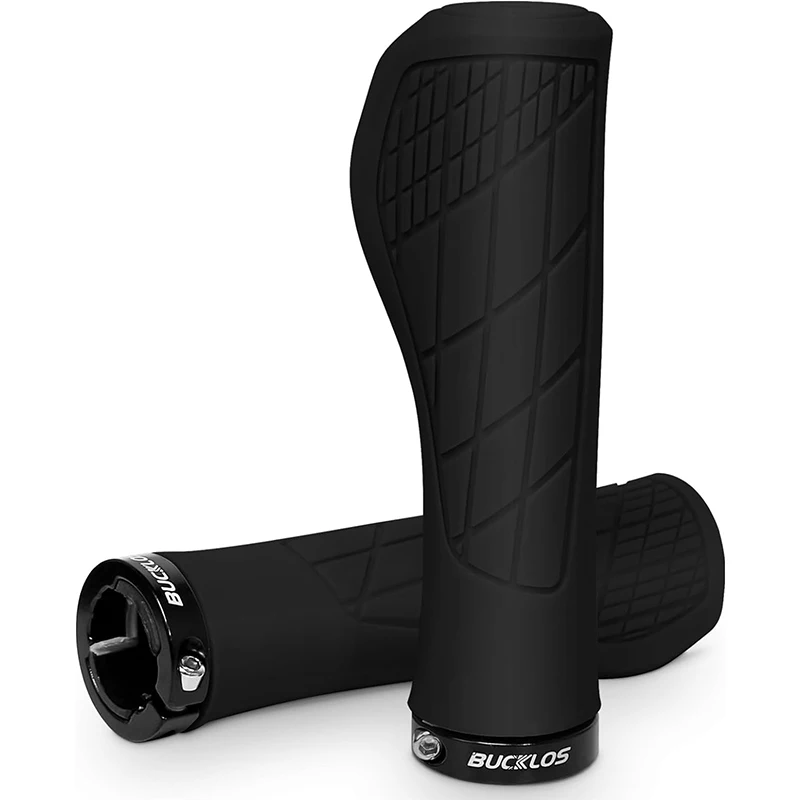 Ergonomic Mountain Bike Handlebar Grips, Comfortable Soft Rubber Bicycle Accessories