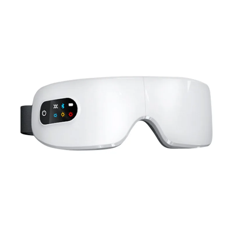 Smart Eye Massager Glasses with Airbag Vibration & Hot Compress for Fatigue Relief and Anti-Wrinkle Care