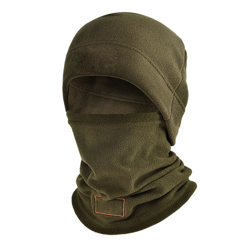 Fleece Neck Warmer and Winter Hat Set for Outdoor Activities