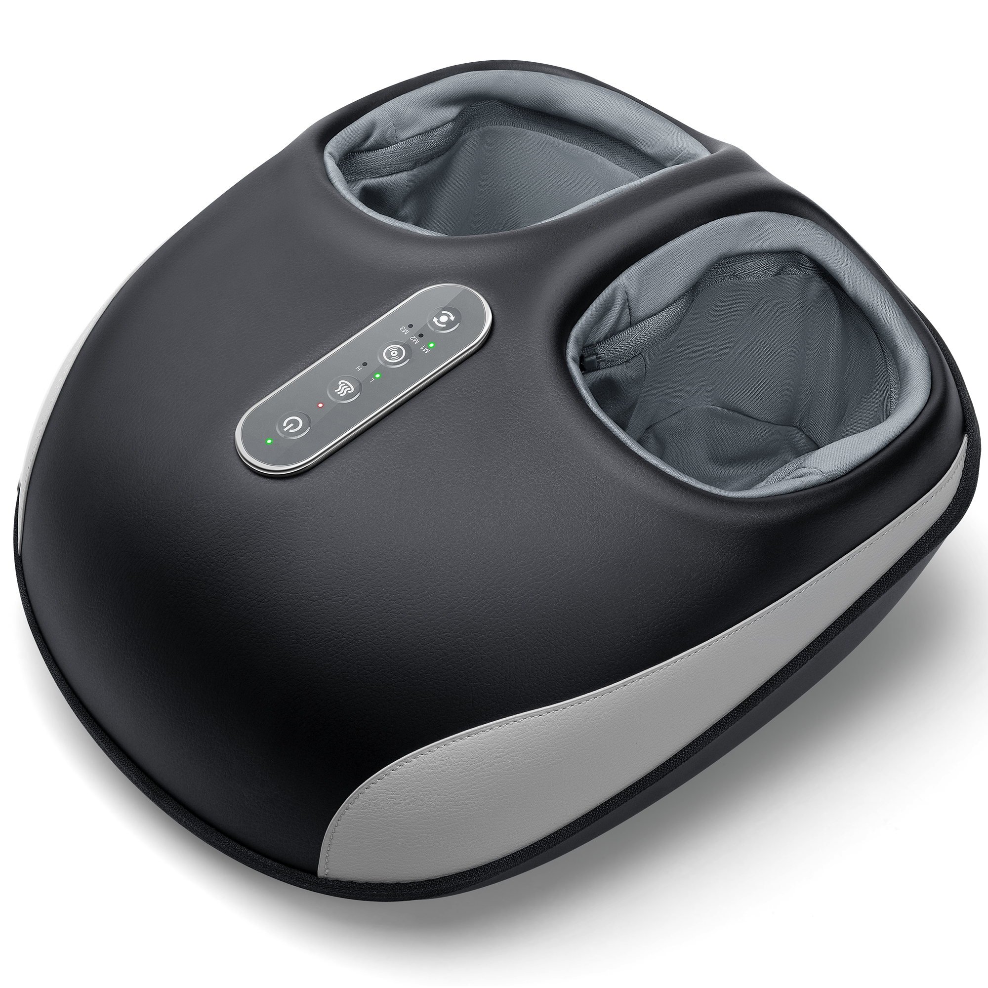 Deep Kneading Foot Massager with Heat, Air Compression & Vibration, Relieve Muscle Tension & Promote Relaxation