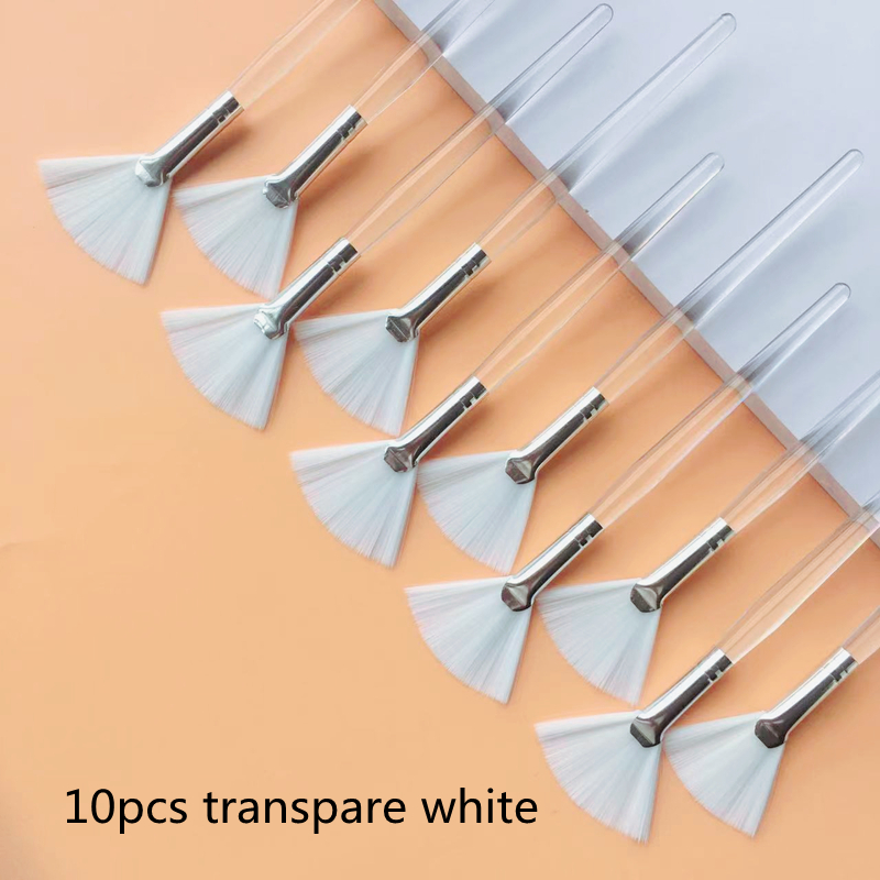 Fan-Shaped Foundation Makeup Brush Set, Multifunctional Beauty Tool for Facial Masks, Essential Oils, and More