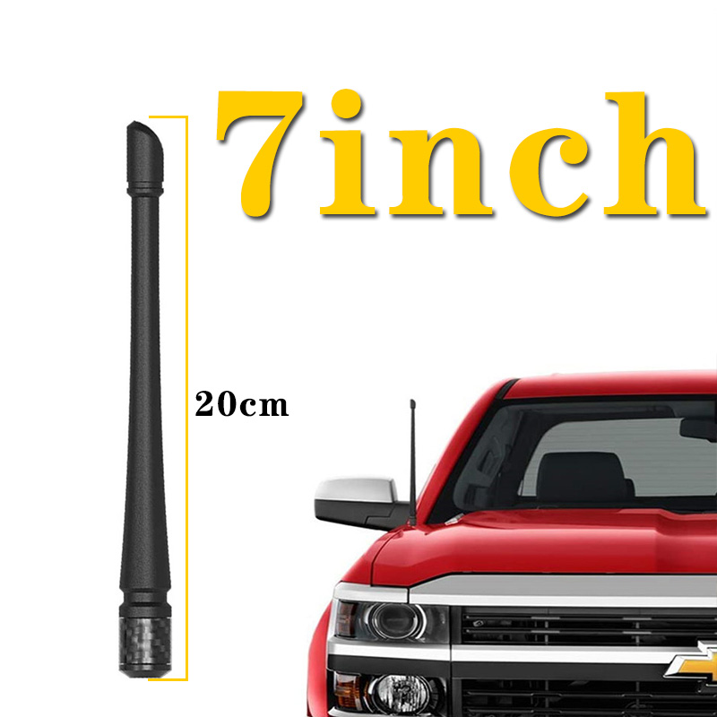 Rubber Antenna Replacement for Jeep AM FM Radio Signal Aerial, Durable & Stylish