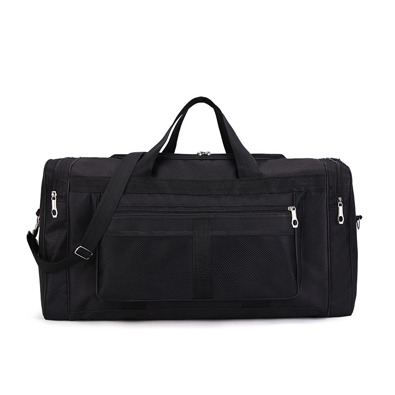 Large Capacity Nylon Travel Duffel Bag, Versatile Carry-On Weekender for Men and Women