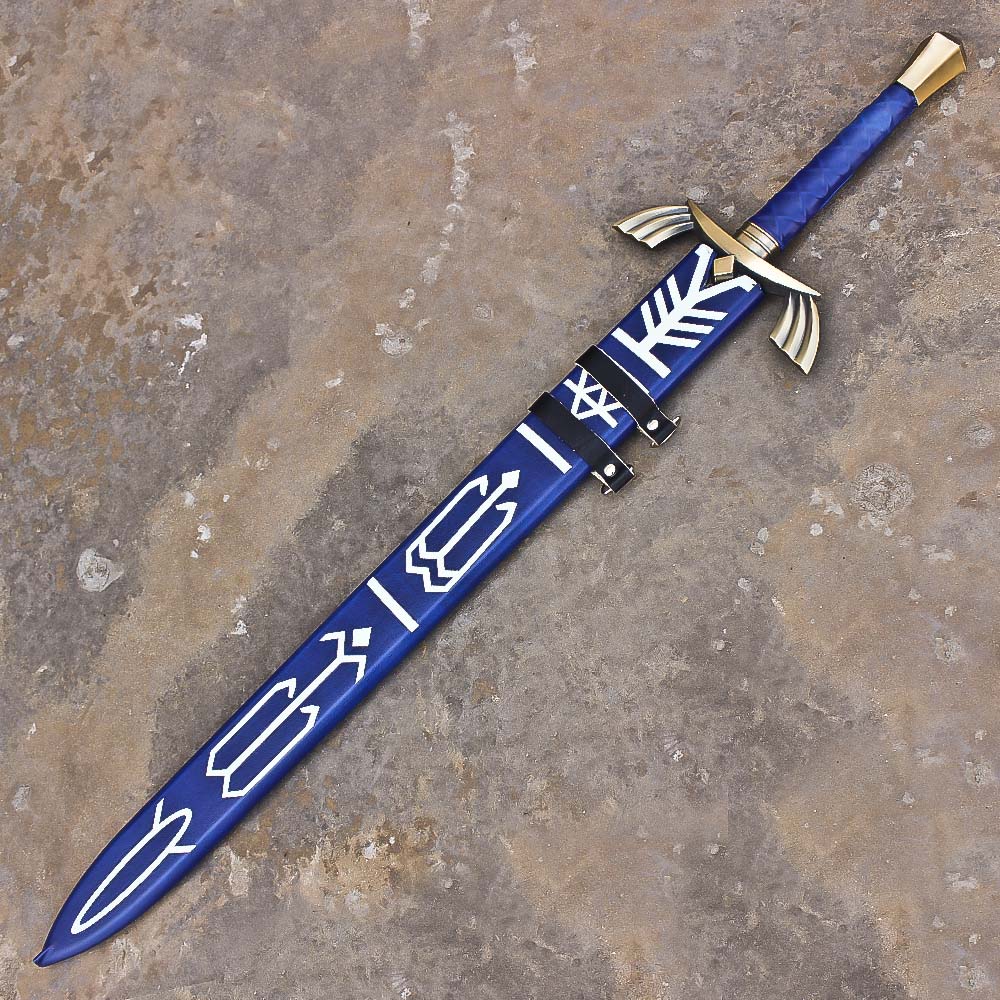 Deluxe Zelda Master Sword - Functional 1070 High Carbon Stee