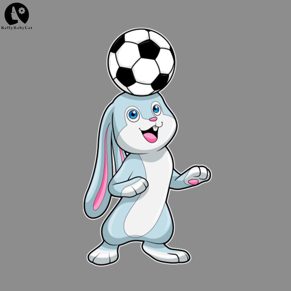 Rabbit as Soccer player with Soccer ball Sport PNG Soccer PN | Inspire ...