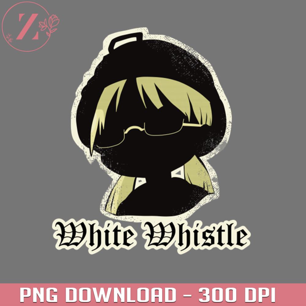 Made in abyss riko grunge white whistle silhouette Anime PNG