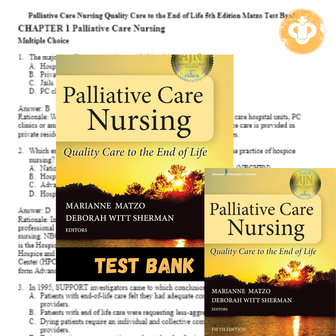 Latest 2024 Test bank Palliative Care Nursing Quality Care t - Inspire ...