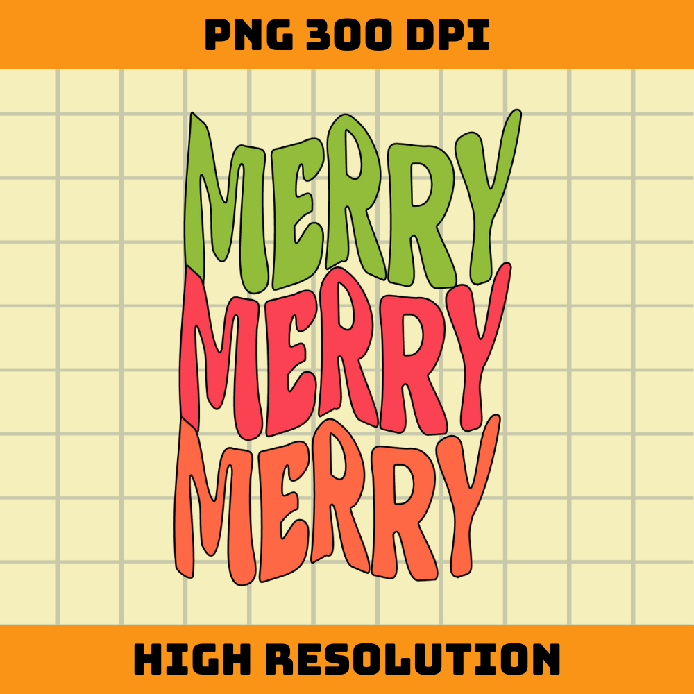 Merry Christmas PNG Design | Inspire Uplift