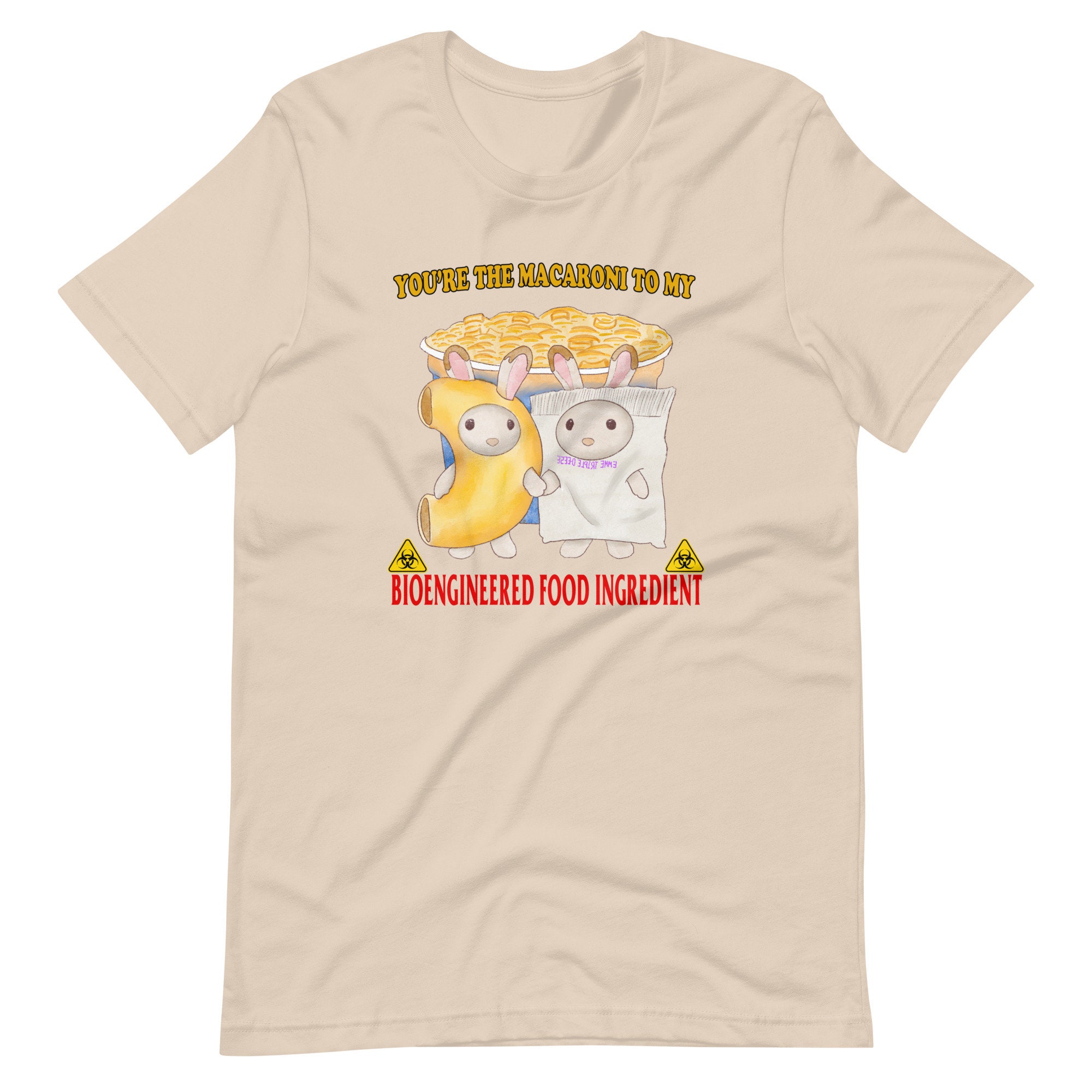Mac and Bioengineered Ingredient Unisex t-shirt - 1.jpg