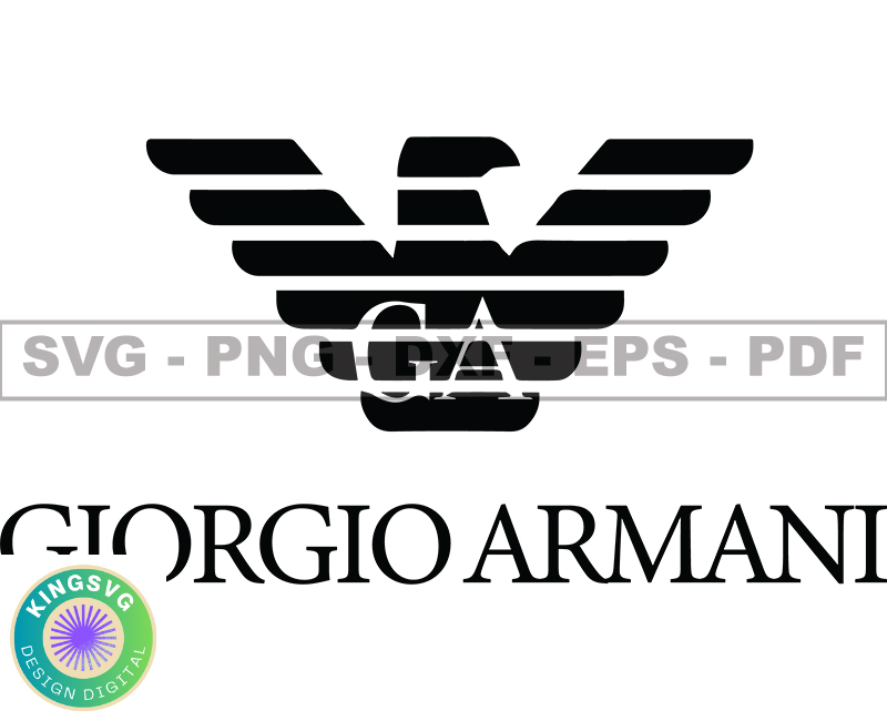 Armani Logo SVG, giorgio armani PNG, Armani Exchange Logo SV