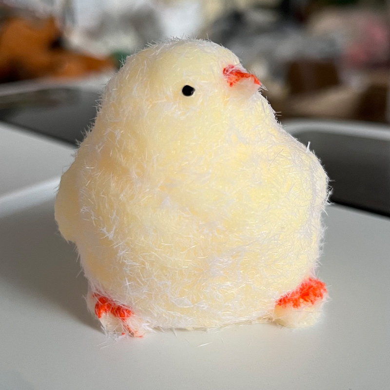 Cute Chick Stress Relief Toy Slow Rebound Squishy Plush Fidget for Anxiety Relief & Sensory Play