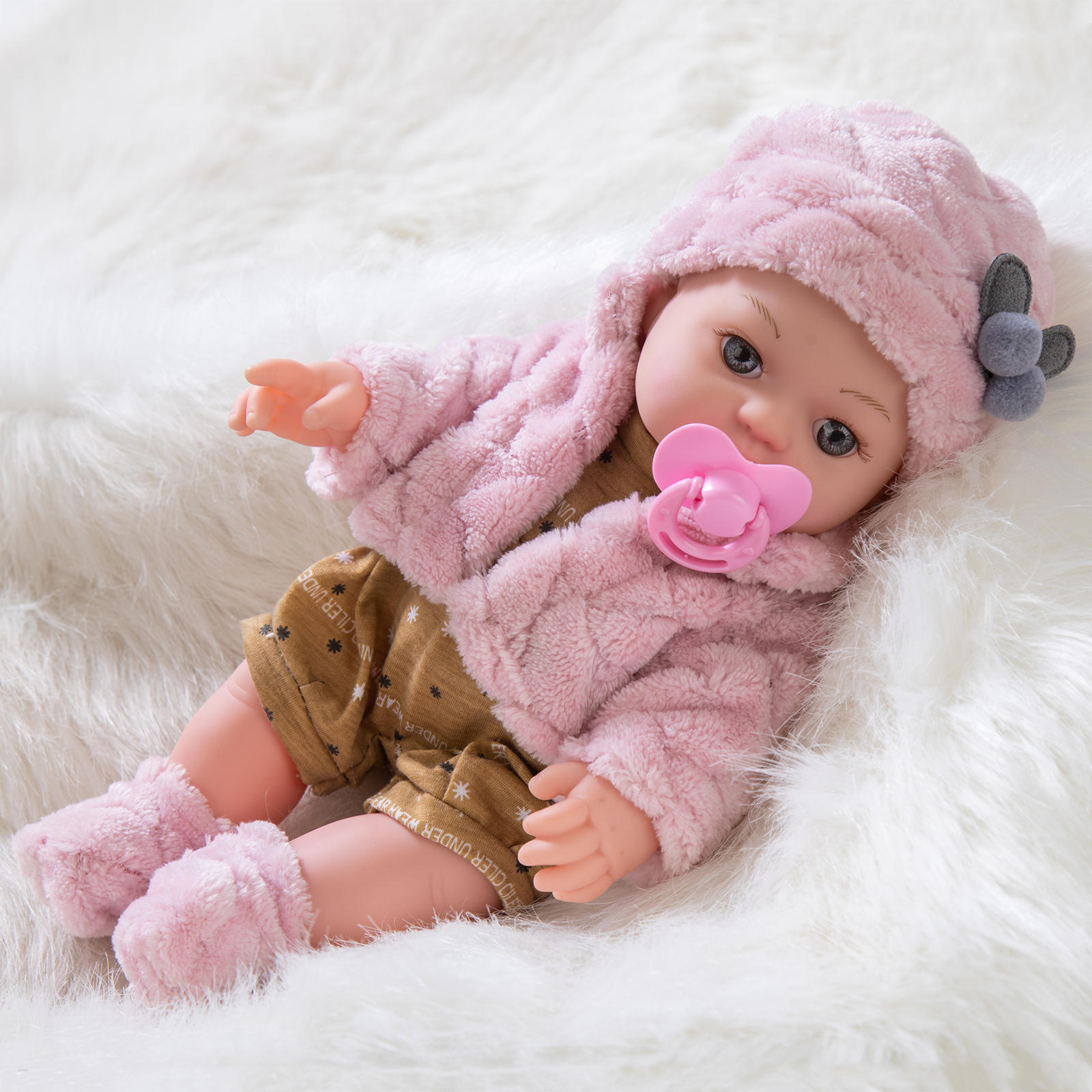 30cm Reborn Baby Doll 12 Inch Washable Realistic Baby Doll with Movable Limbs