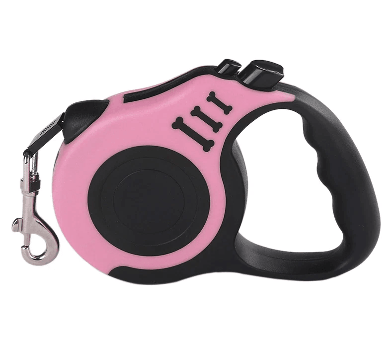 16.5FT Automatic Retractable Dog Leash with Lock Durable Tangle-Free Pet Collar Walking Lead for Medium & Large Dogs