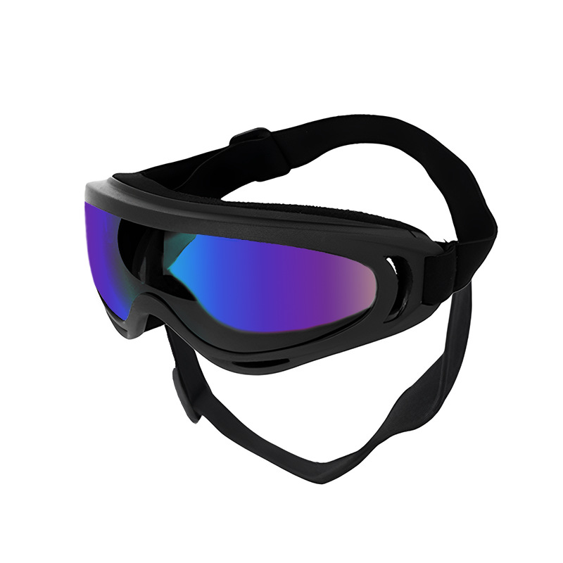 Windproof Dog Glasses Outdoor Pet Goggles for Large Dogs, UV Protection Dog Accessories for Riding, Hiking & Training