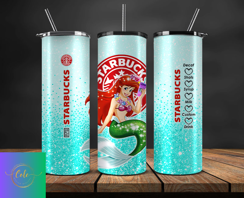 Princess Disney Tumbler Wrap, 3D Cartoon Tumbler Wrap, 20oz Inspire