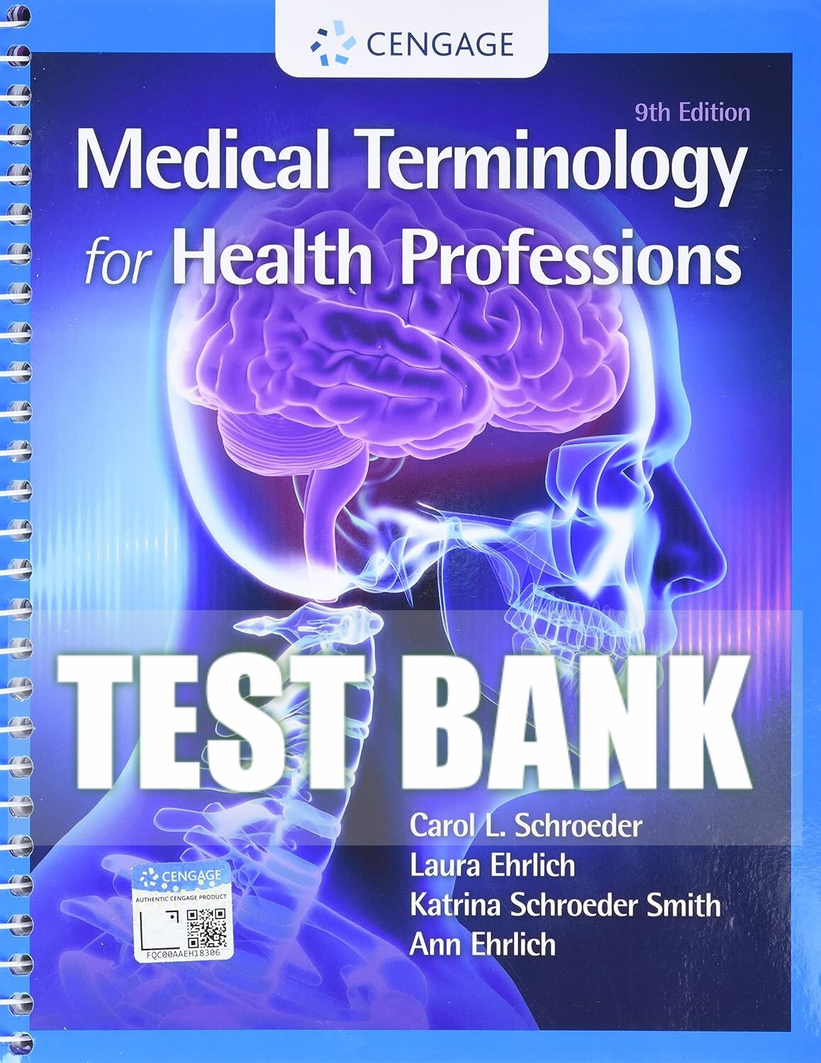 Test bank for medical terminology for health professions 9th inspire