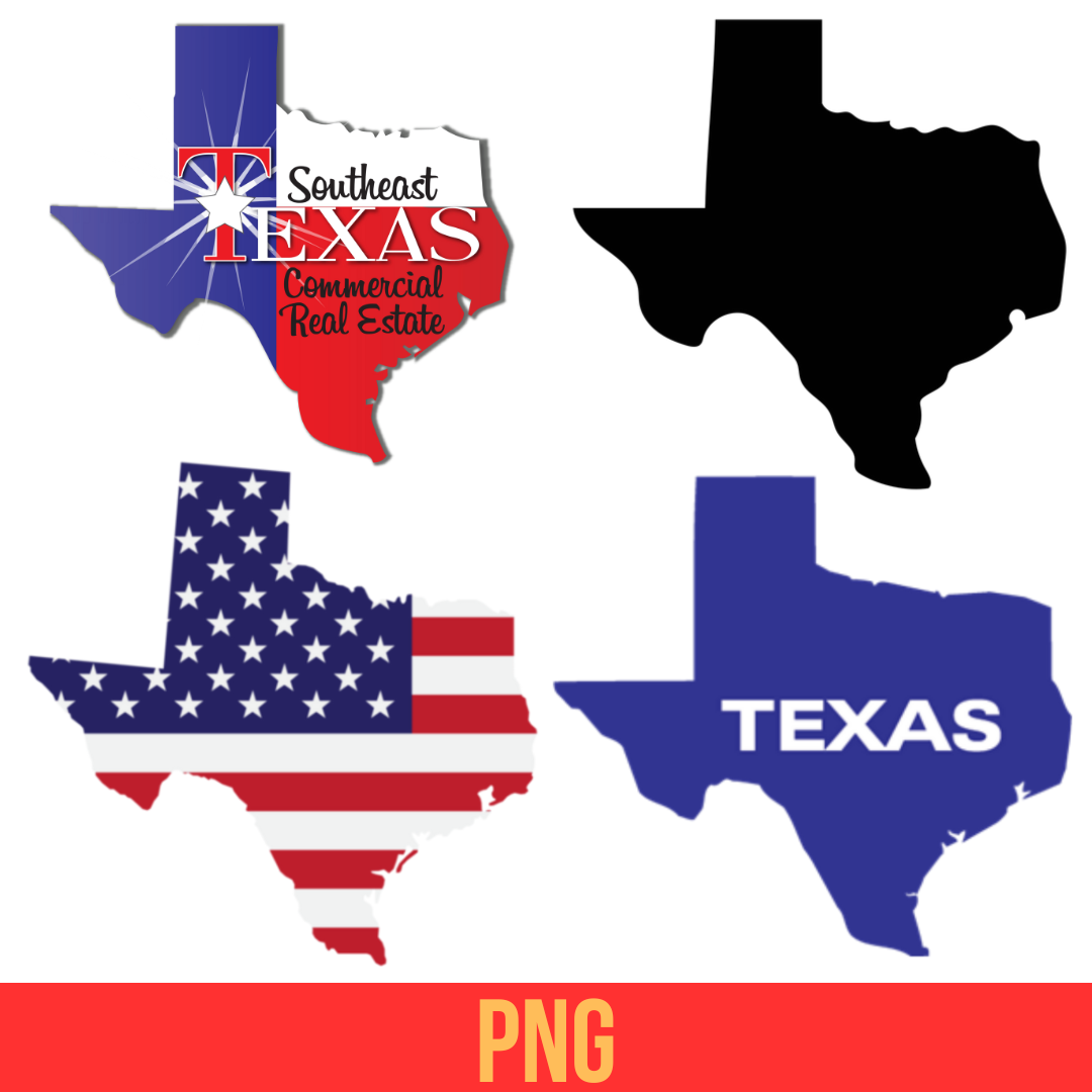 Transparent Texas Silhouette Png Bundle, Texas Flag Png File | Inspire ...