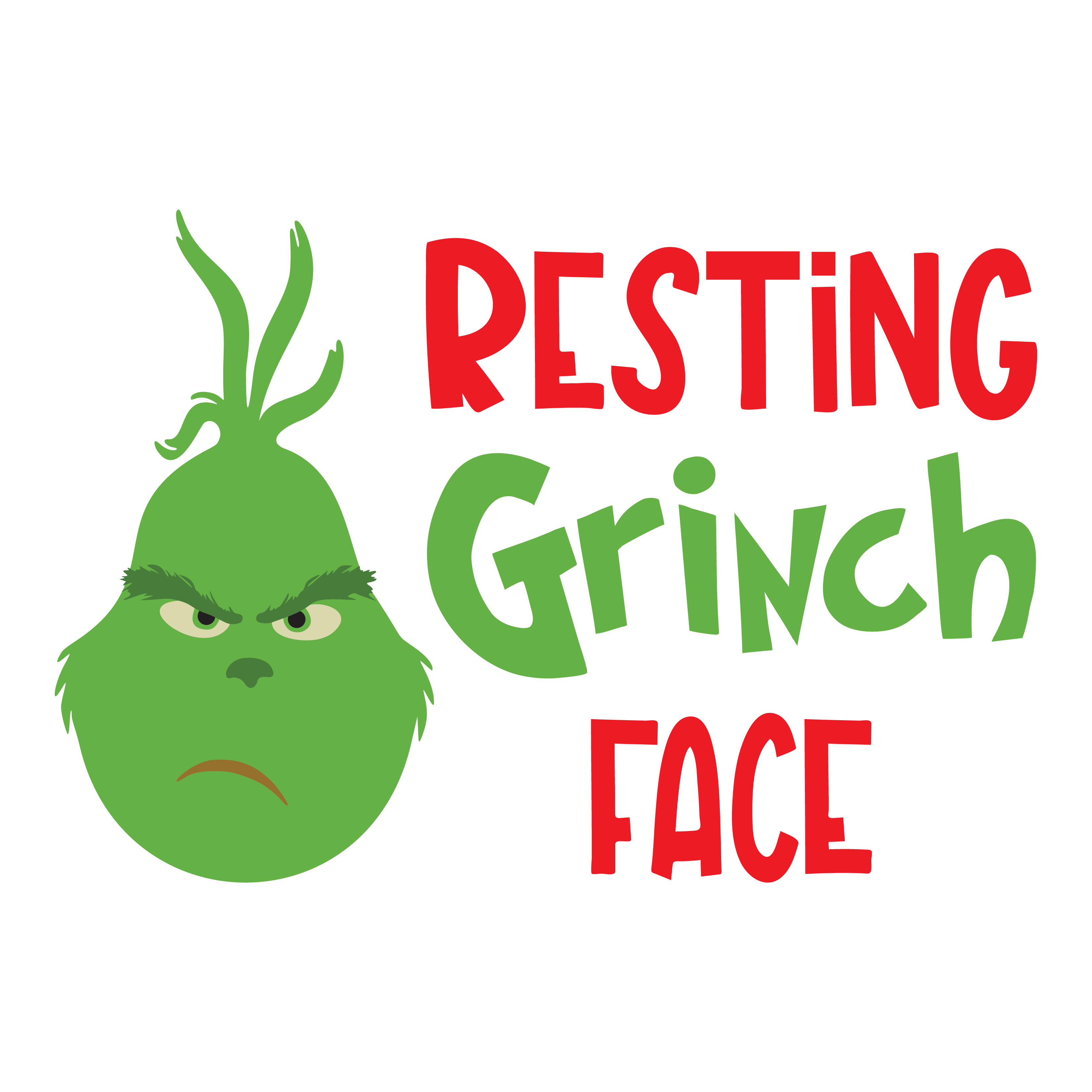 Resting Grinch Face Png Free Logo Image - vrogue.co