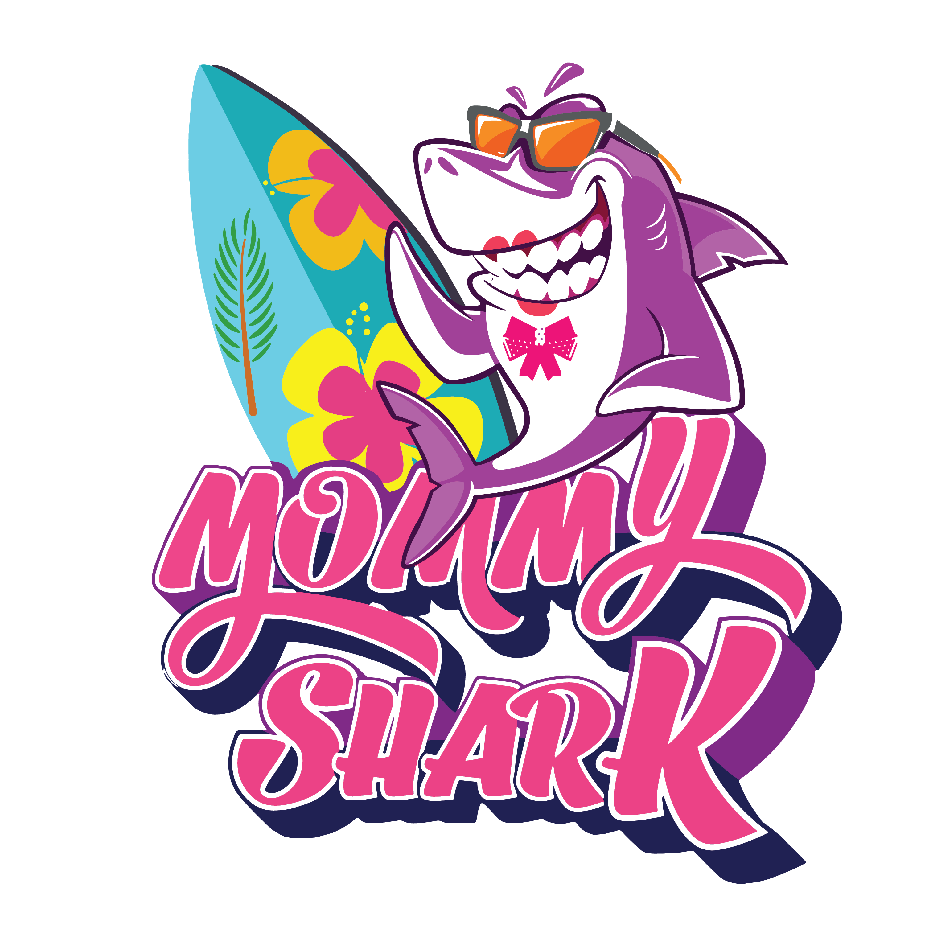 Mommy Shark Svg, Cricut Cut files, Shark Family doo doo doo Inspire