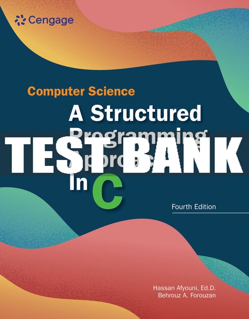 Test Bank For Computer Science: A Structured Programming App | Inspire ...