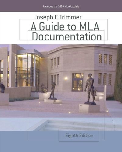 A guide to MLA documentation with an appendix on APA style 8 | Inspire ...
