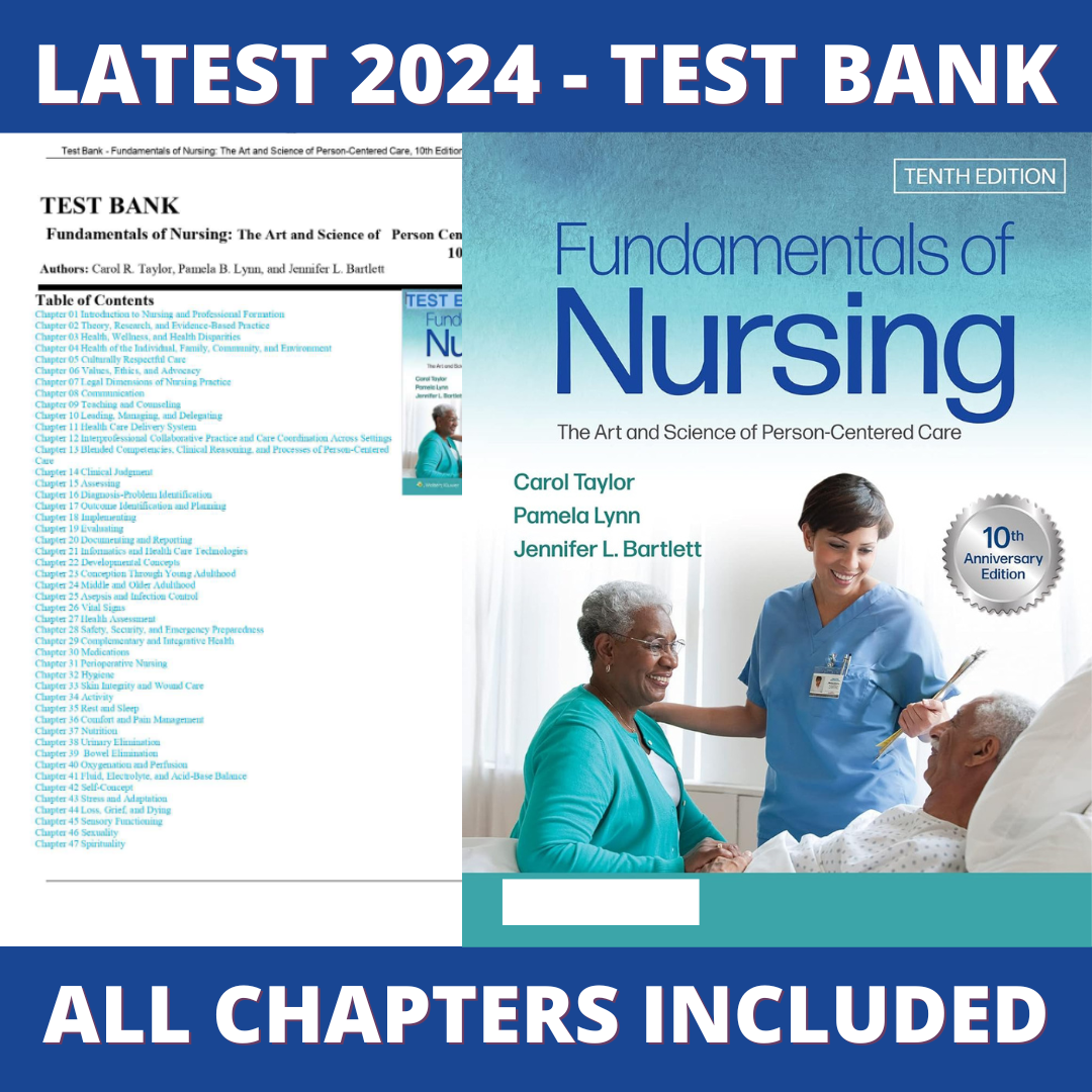 Test bank - Fundamentals of Nursing The Art and Science of P | Inspire ...