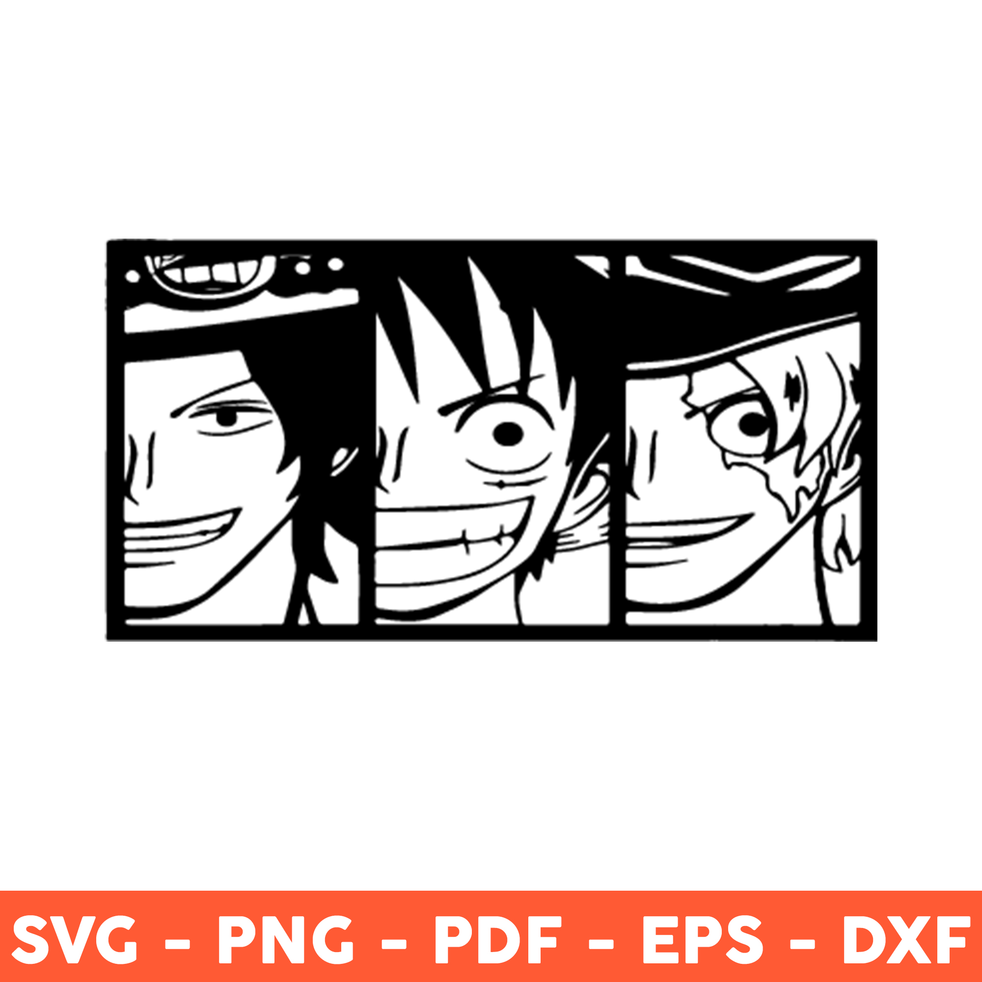 Portgas D. Ace Svg, Ace One Piece Svg, One Piece Anime Svg