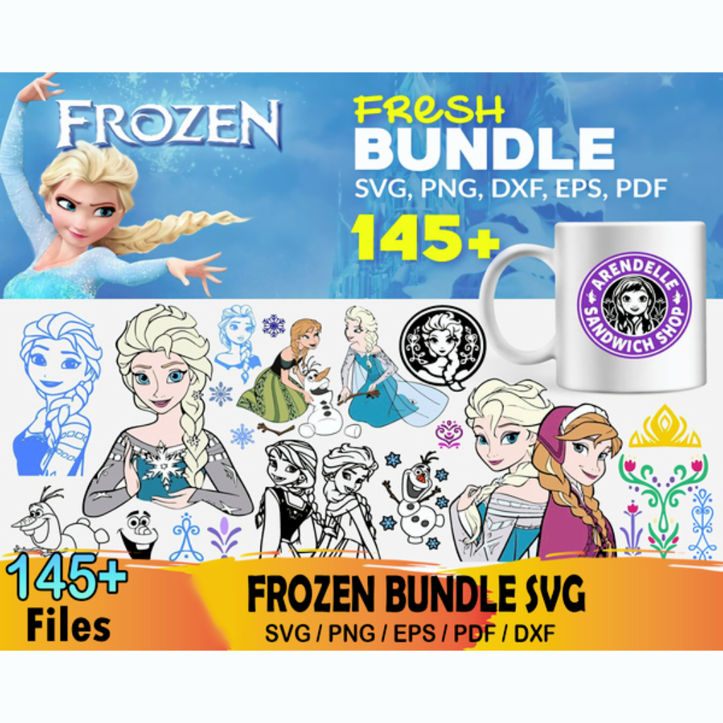 Frozen SVG, Frozen PNG, Frozen Logo, Frozen Clipart, Elsa PN - Inspire ...