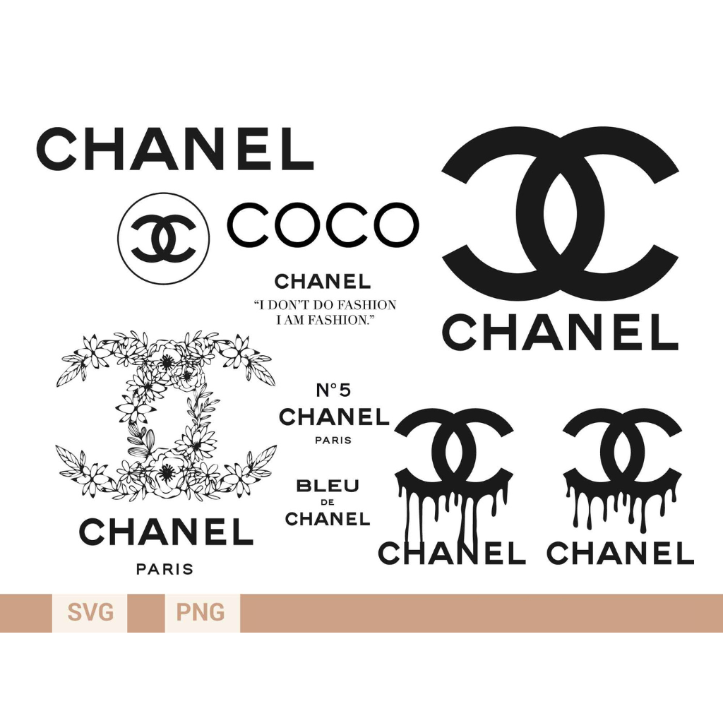 Chanel Dripping Logo SVG, Chanel Logo, Chanel Symbol, Coco C - Inspire ...