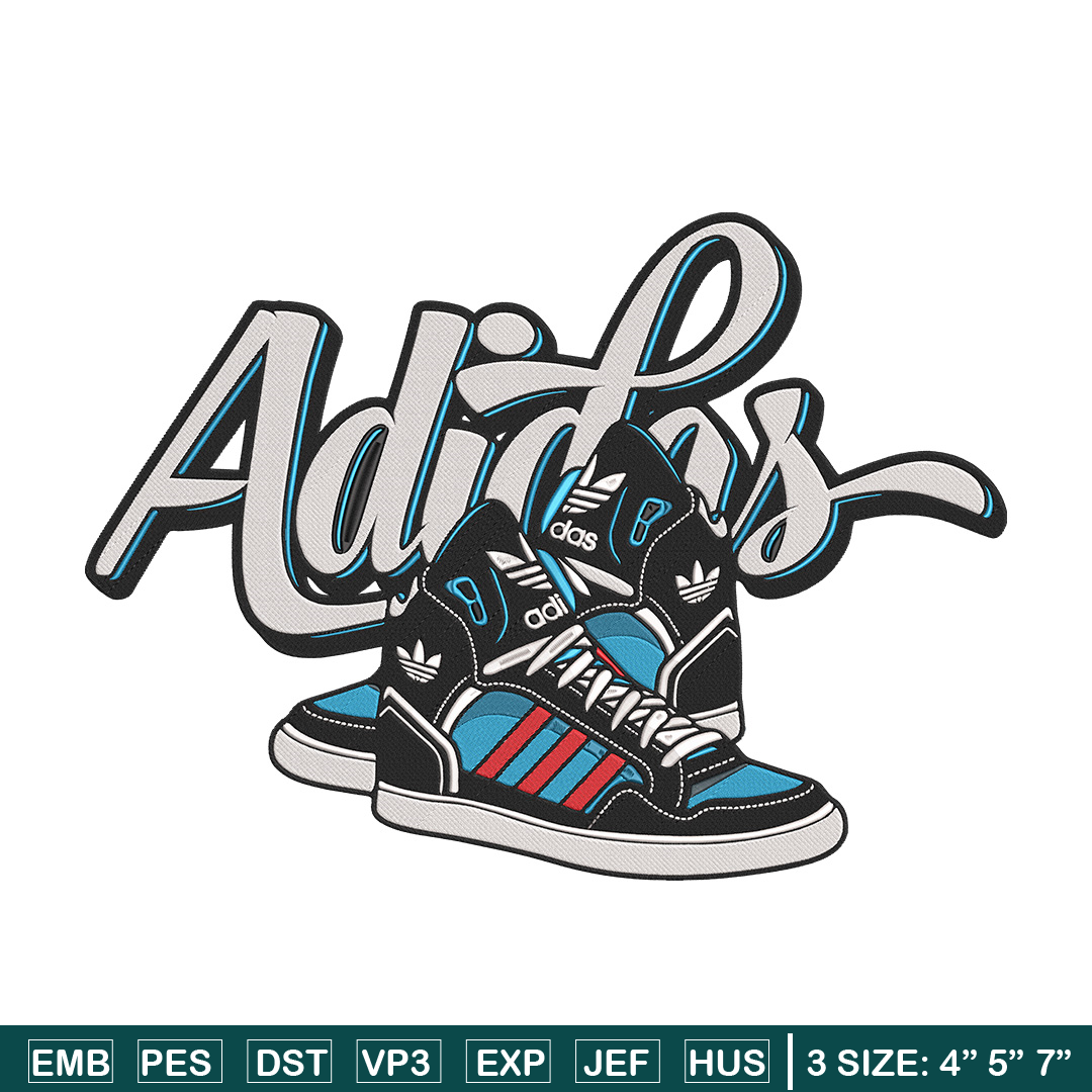 Addidas Logo Rug Adidas logo Embroidery Design, Rugrats Embroidery, Embroider - Inspire ...