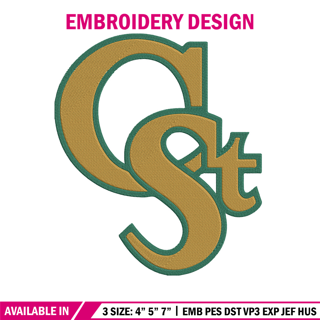 St. Edward High School logo embroidery design, NCAA embroide Inspire