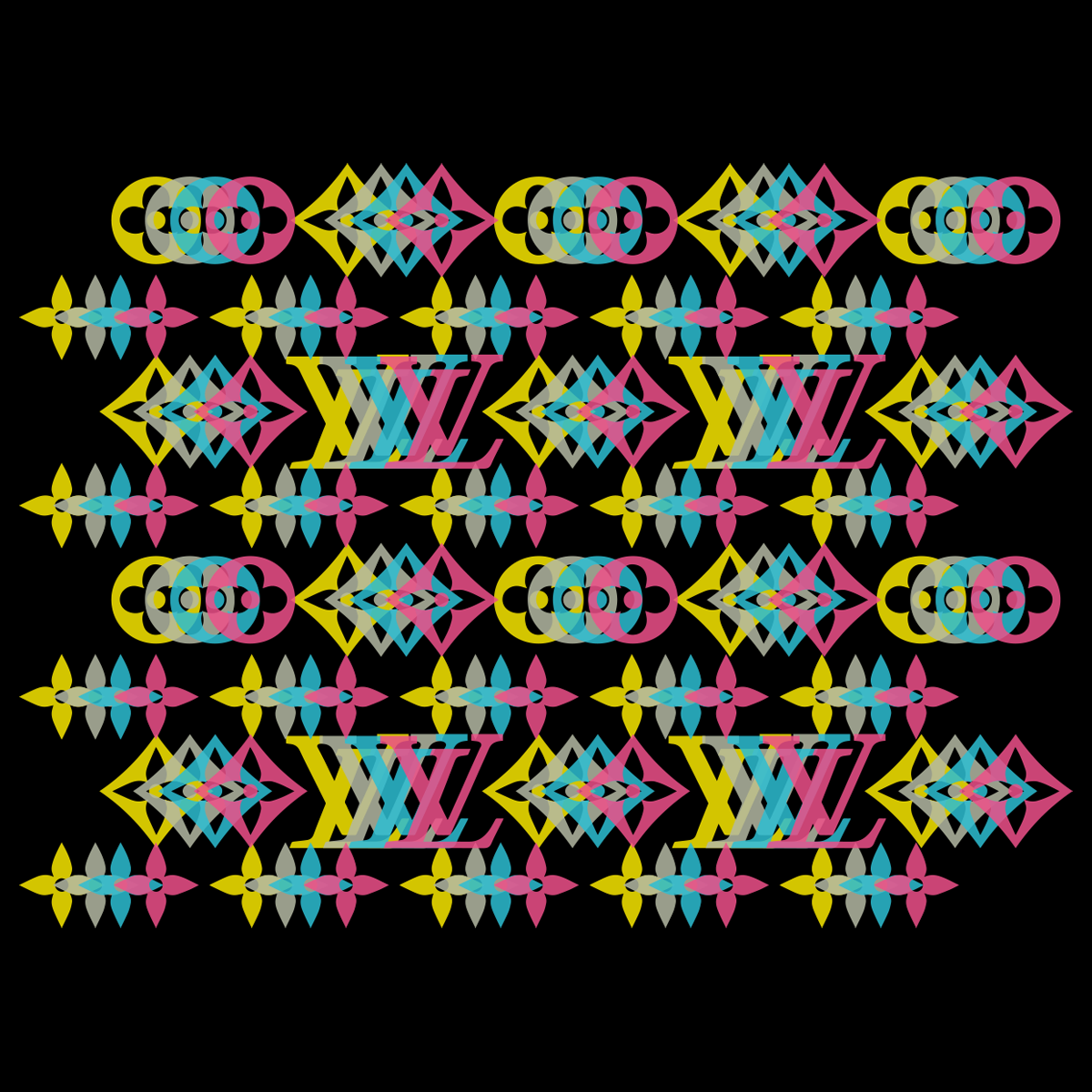 Louis Vuitton Pattern Logo Svg, Luxury Brand Logo Svg | Inspire Uplift