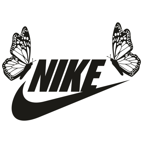Nike Butterfly Color Logo Svg Nike Logo Svg Brand Logo Tum Inspire