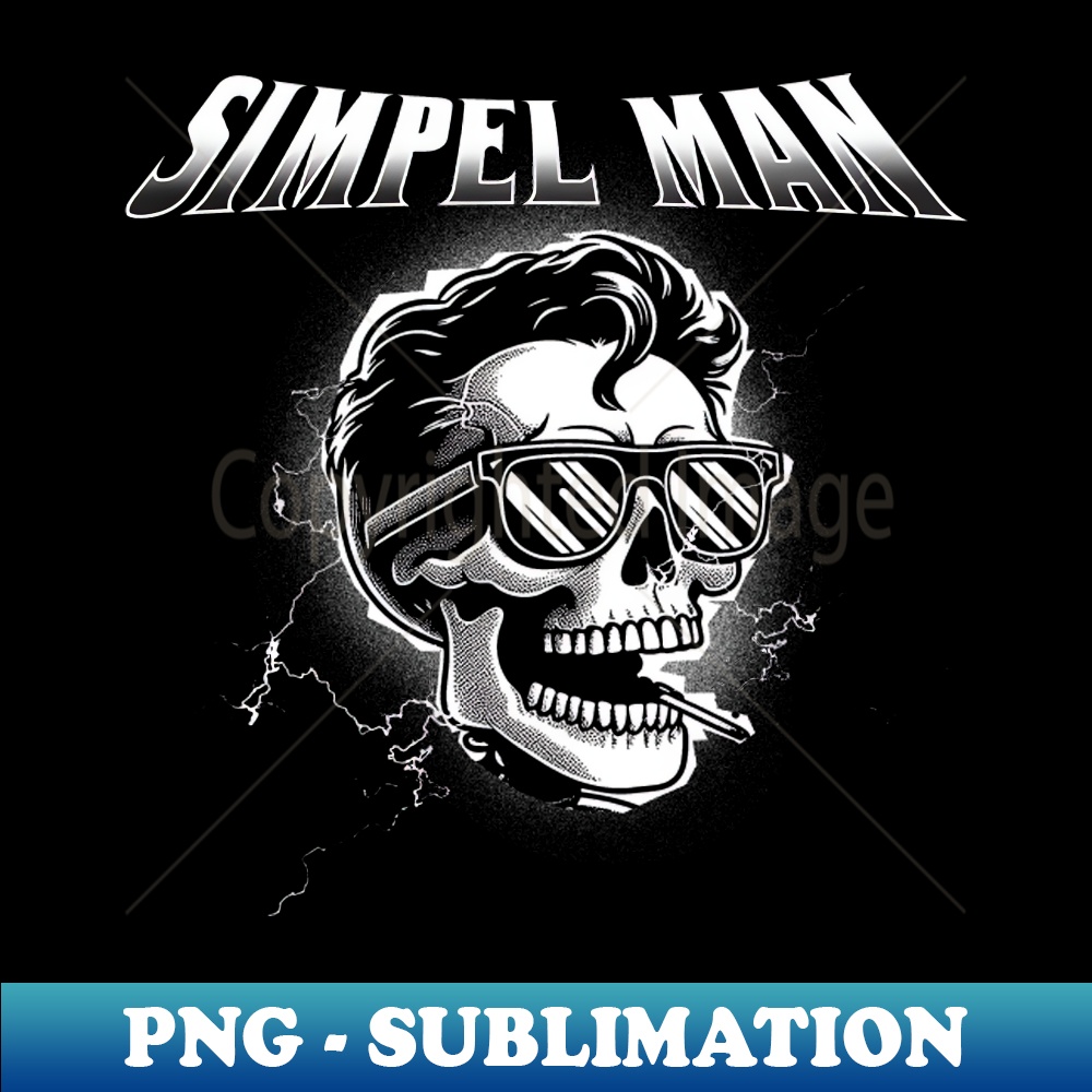 simple man - Vintage Sublimation PNG Download - Unlock Vibra - Inspire ...